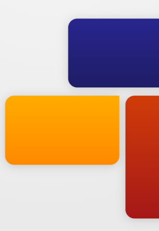 Yuni University homepage abstract square pattern design